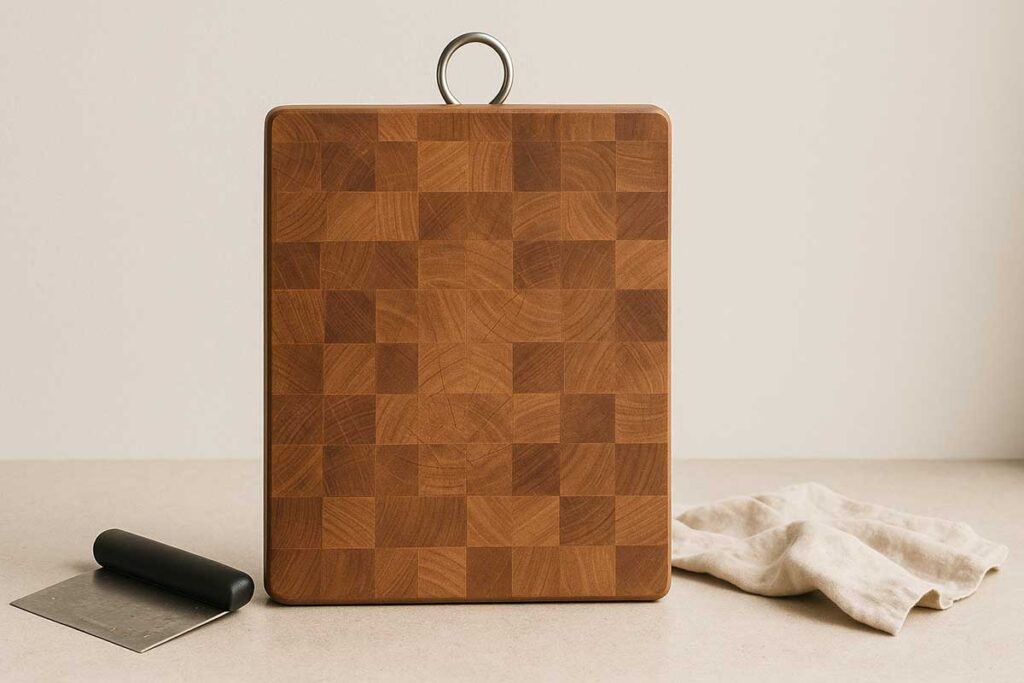 Our Cleaning Routine of cutting boards (Step-by-Step)