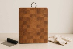 Our Cleaning Routine of cutting boards (Step-by-Step)